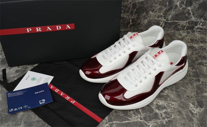 PRADA AMERICA'S CUP BURGUNDY WHITE - Phantom Kicks