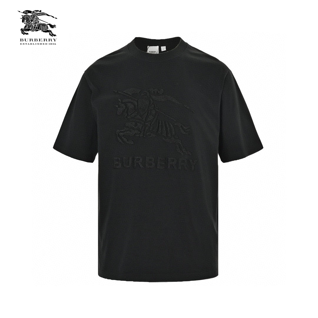 Burberry T-Shirt - Embroidered Knight Logo - Phantom Kicks