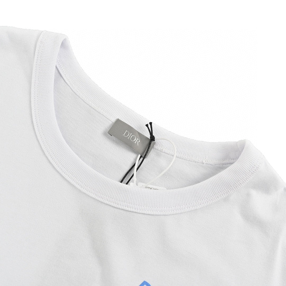 Dior T-Shirt - Multicolor Vertical Logo - Phantom Kicks