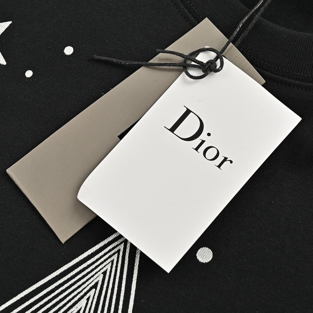 Dior Star Graphic Black T-Shirt - Phantom Kicks