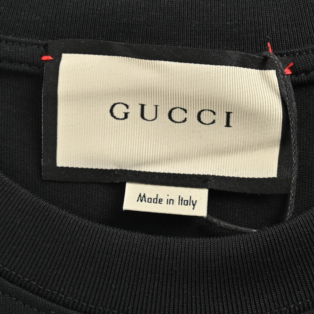 Gucci Snowboarder Graphic Black T-Shirt - Phantom Kicks