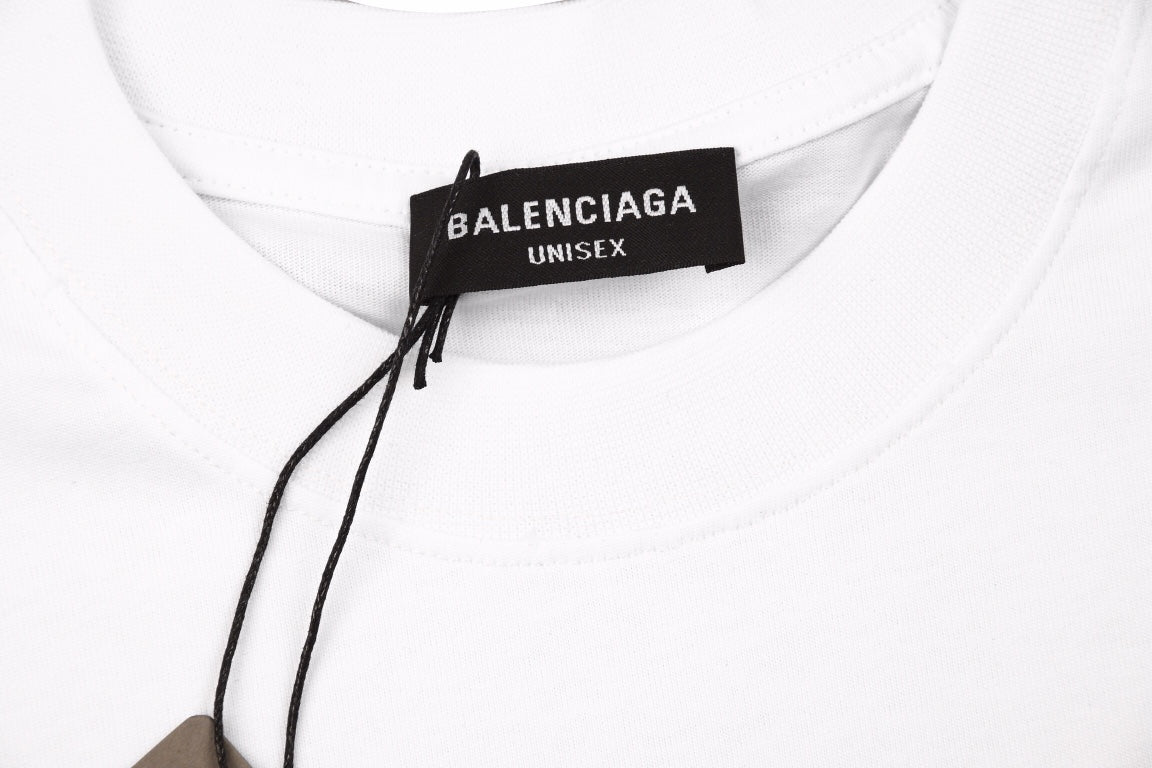 Balenciaga T-shirt with Script Logo - Phantom Kicks