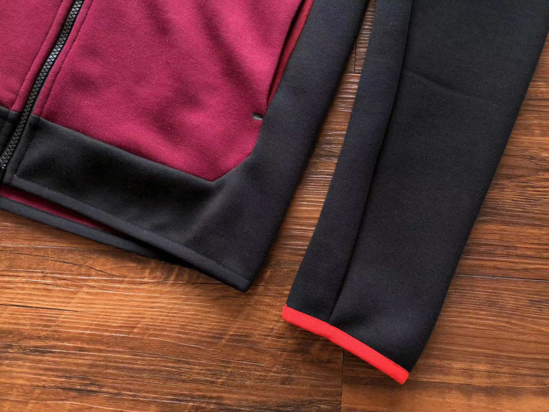 NIKE TECH FLEECE HOODIE x DARK BEETROOT/PHANTOM - Phantom Kicks