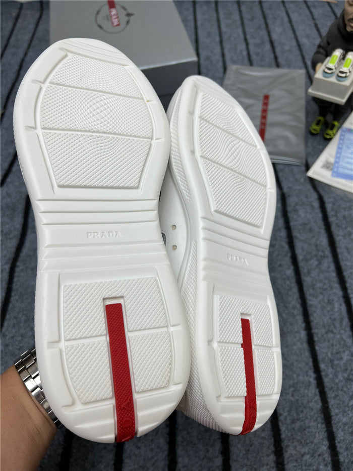 PRADA AMERICA'S CUP SOFT RUBBER WHITE SILVER - Phantom Kicks