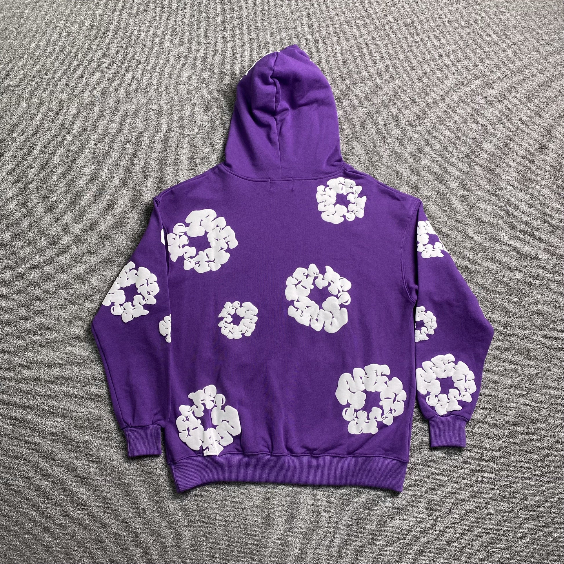 DENIM TEARS COTTON WREATH HOODIE PURPLE - Phantom Kicks