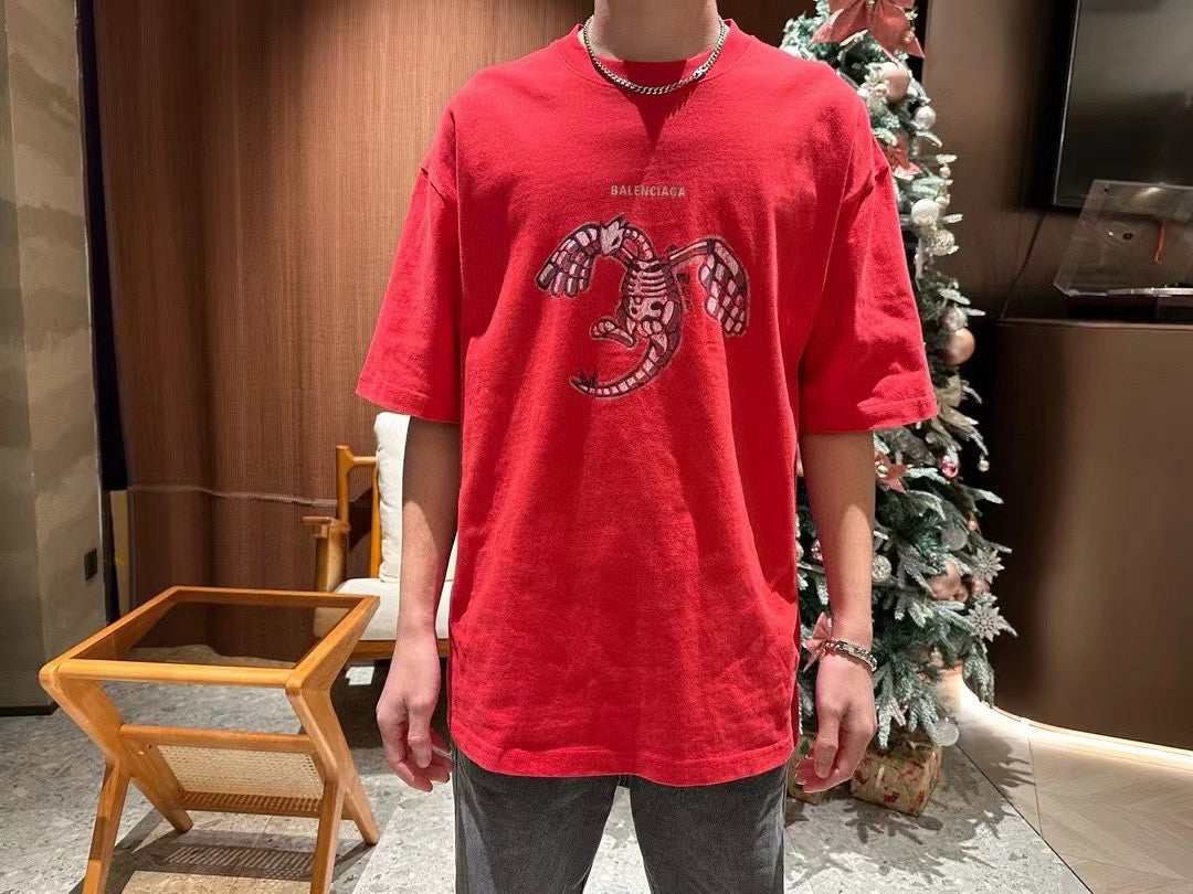 Balenciaga T-Shirt - Lobster Graphic - Phantom Kicks