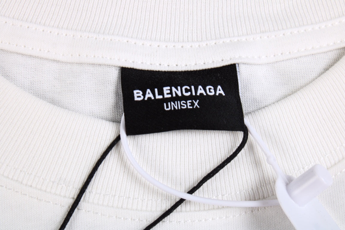 BALENCIAGA TORONTO LOGO T-SHIRT WHITE - Phantom Kicks