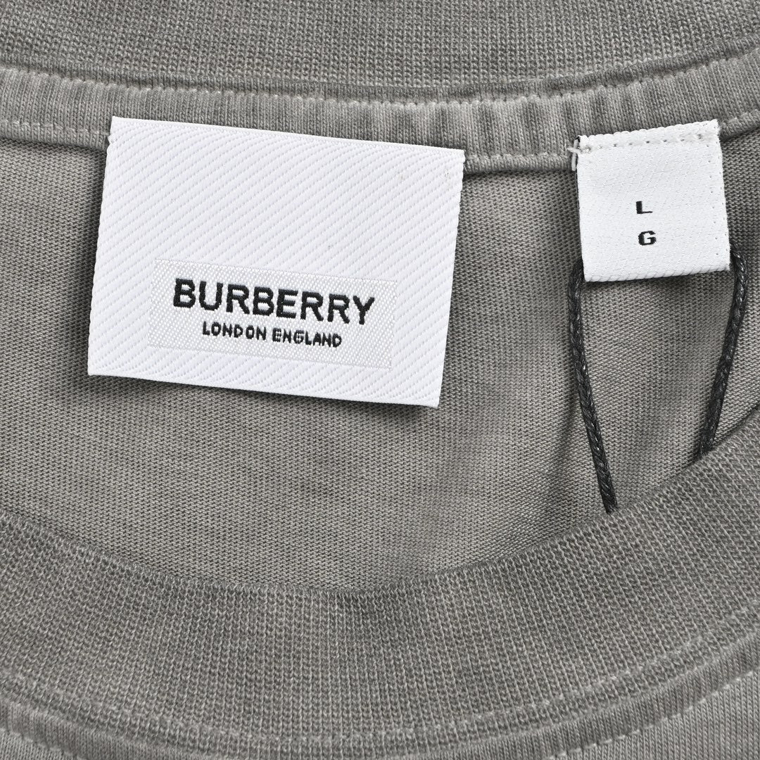 Burberry Grey T-Shirt with Logo - Phantom Kicks
