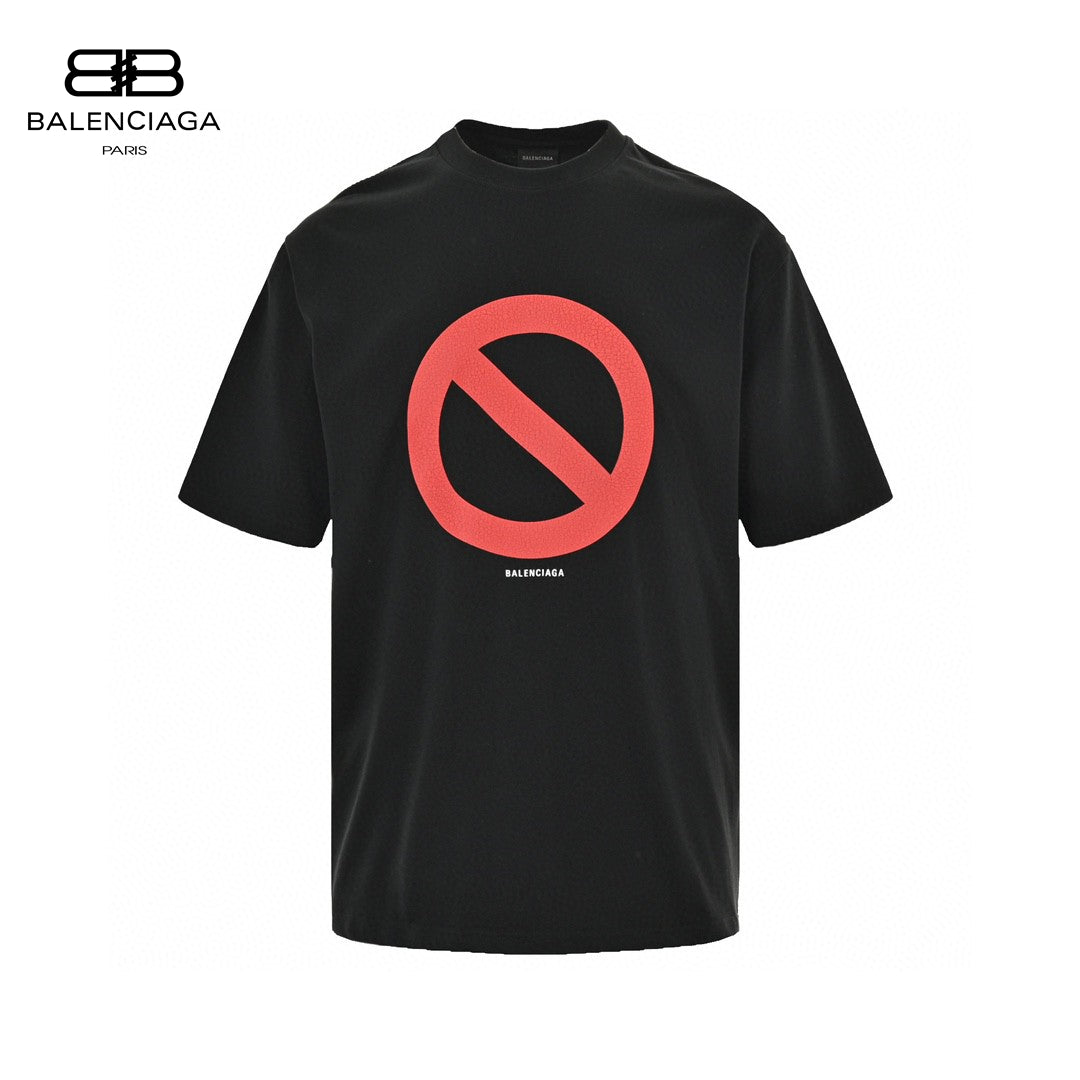 Balenciaga T-Shirt - Prohibition Symbol - Phantom Kicks