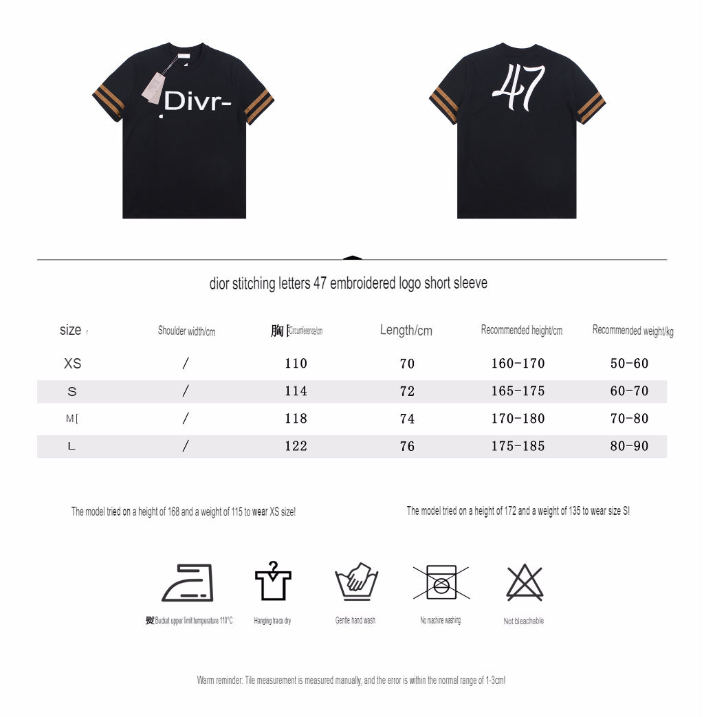 Dior Script Logo T-Shirt (Black) - Phantom Kicks