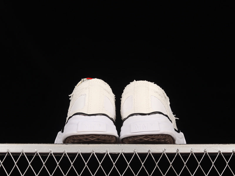 MAISON MIHARA YASUHIRO PETERSON OG SOLE CANVAS LOW WHITE - Phantom Kicks