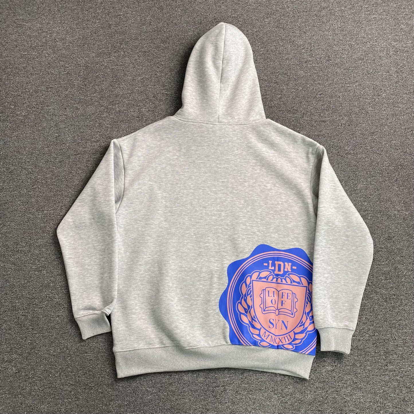 SYNA WORLD COLLEGE HOODIE GREY - Phantom Kicks
