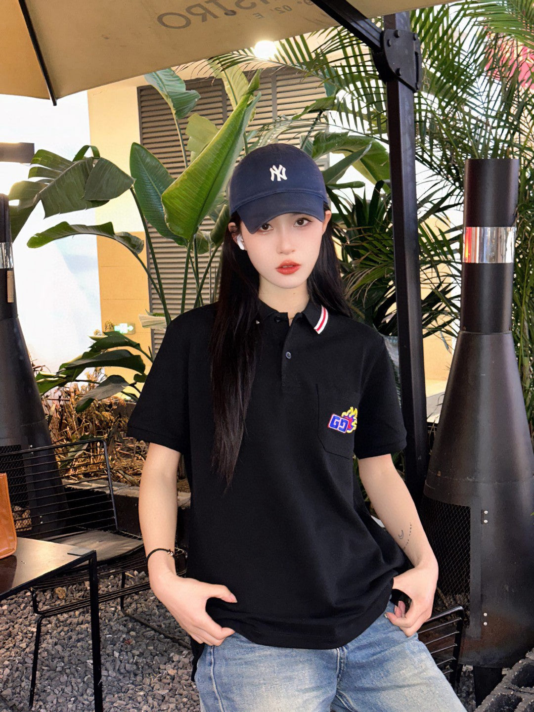 Gucci Flame Logo Polo Shirt - Phantom Kicks