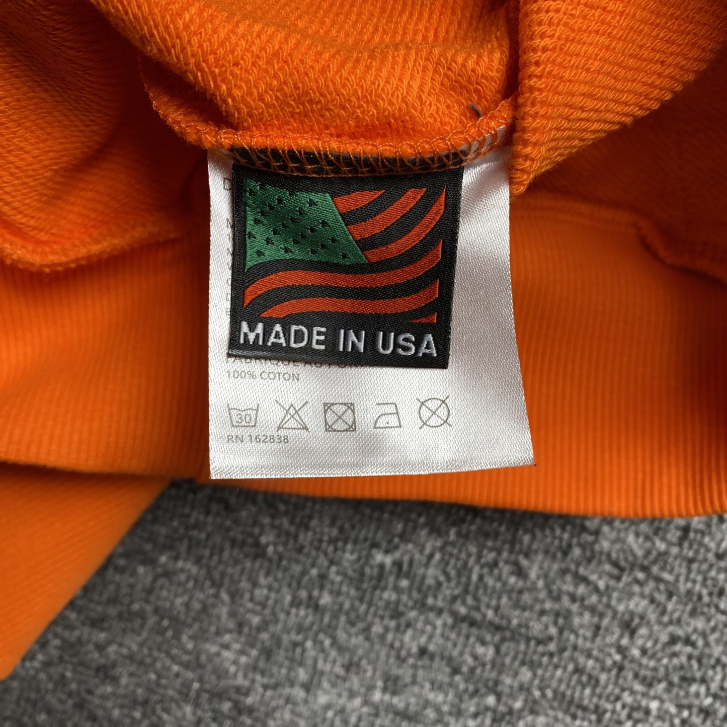 DENIM TEARS COTTON WREATH HOODIE ORANGE - Phantom Kicks
