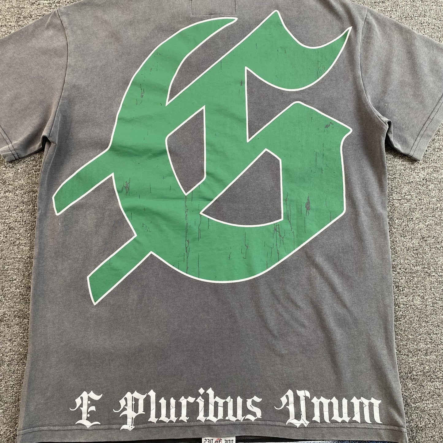 GODSPEED AMIGOS T-SHIRT WASHED GREY - Phantom Kicks