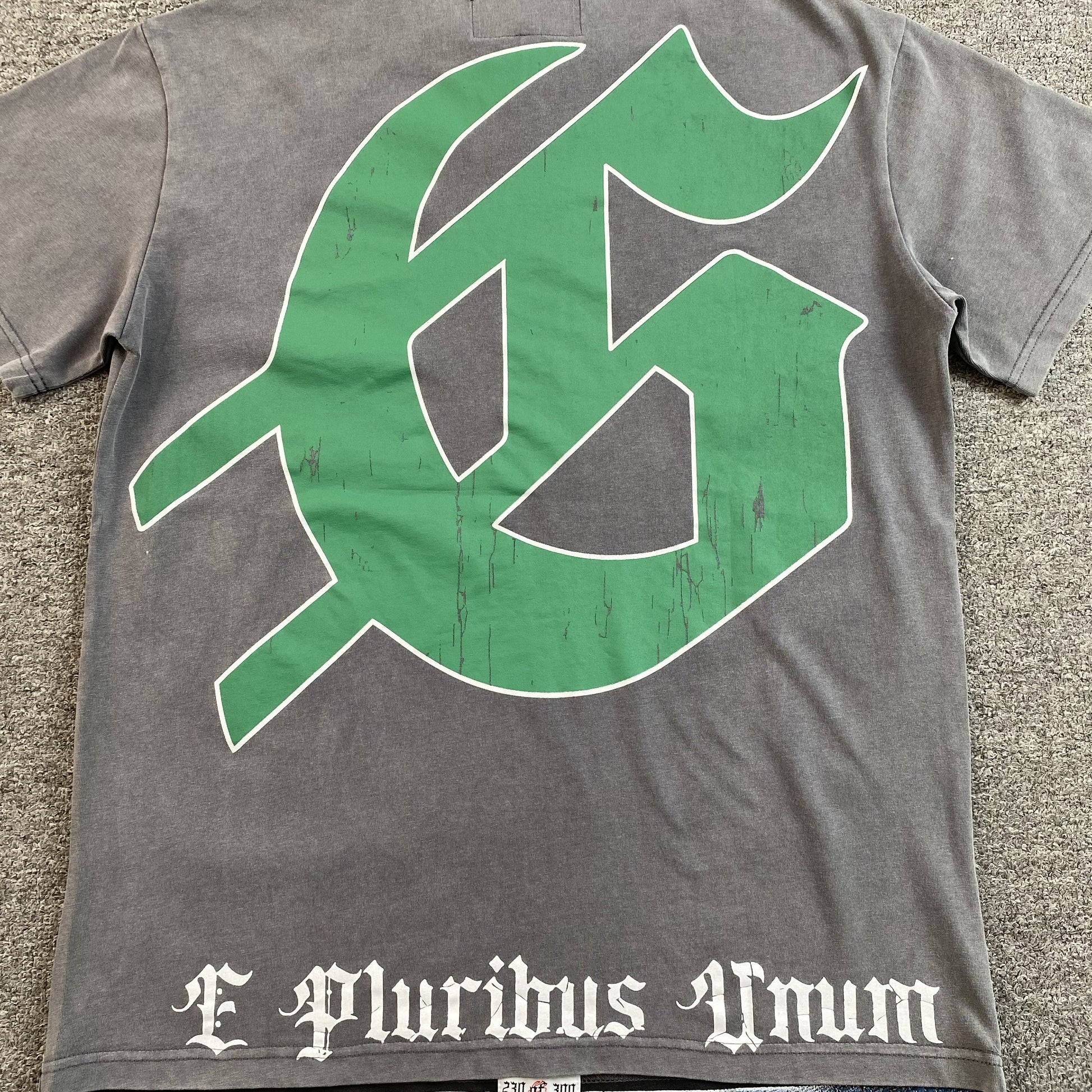 GODSPEED AMIGOS T-SHIRT WASHED GREY - Phantom Kicks