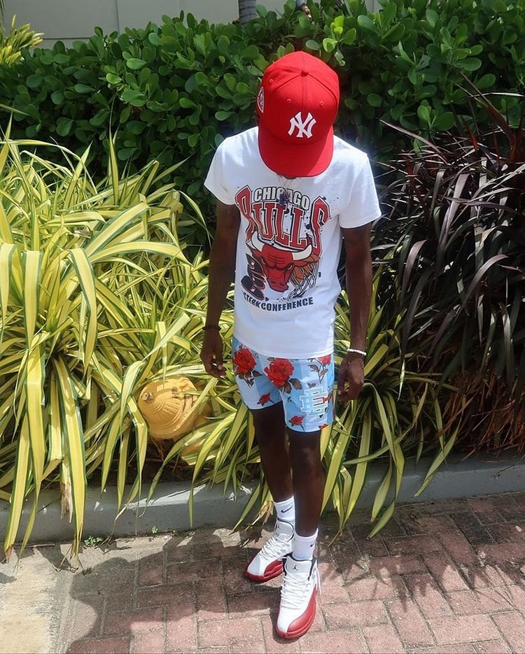 EE Mesh Short Red Rose-Blue - Phantom Kicks