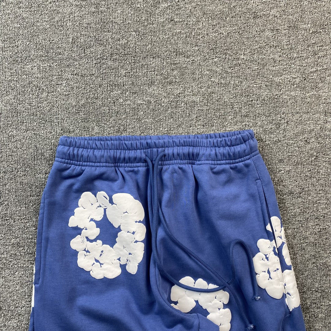 DENIM TEARS COTTON WREATH SWEATPANTS BLUE - Phantom Kicks