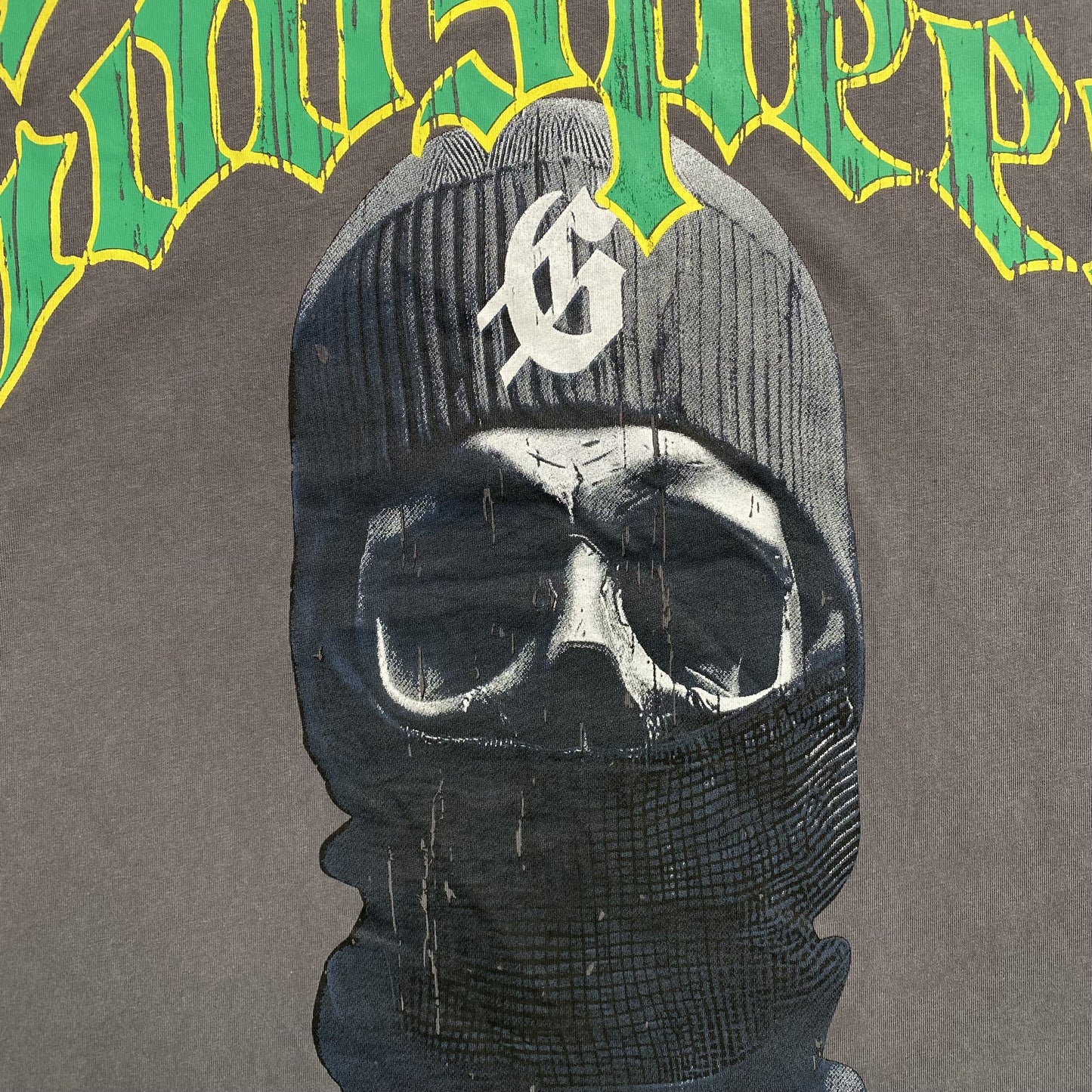 GODSPEED BALACLAVA SZN T-SHIRT WASHED GREY - Phantom Kicks