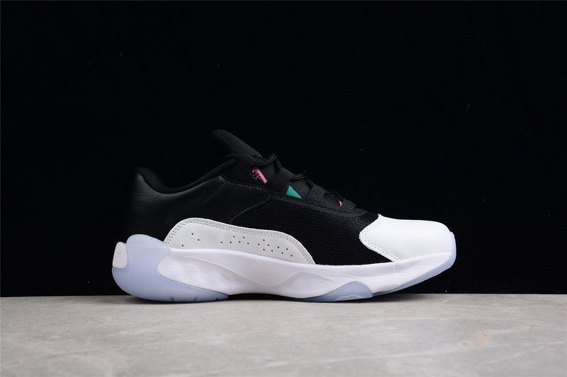 AIR JORDAN 11 CMFT LOW WHITE/BLACK/GHOST GREEN/METALLIC SILVER - Phantom Kicks
