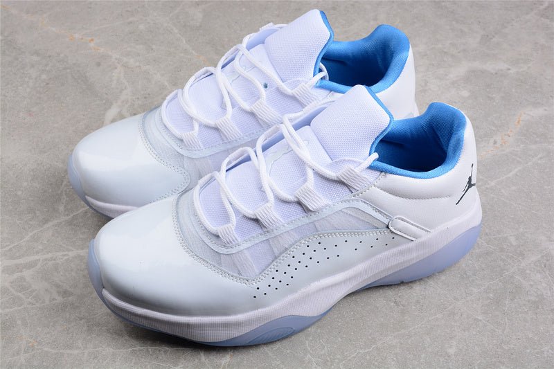 AIR JORDAN 11 CMFT LOW WHITE/WHITE/ARMORY NAVY - Phantom Kicks