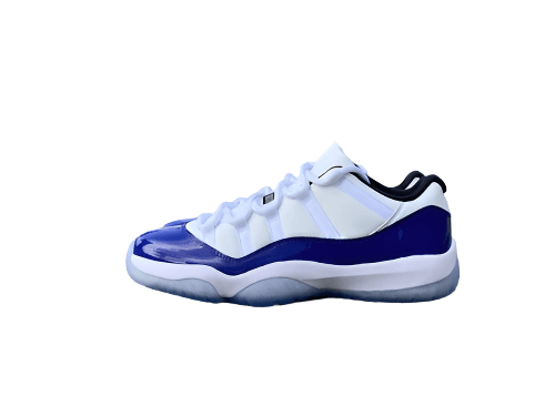 AIR JORDAN 11 LOW PURPLE CONCORD WHITE/BLACK-CONCORD - Phantom Kicks