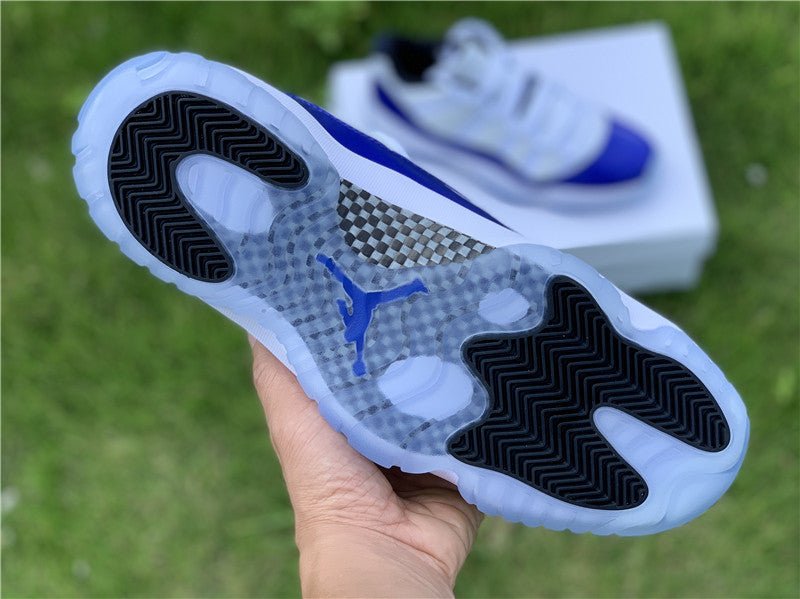 AIR JORDAN 11 LOW PURPLE CONCORD WHITE/BLACK-CONCORD - Phantom Kicks