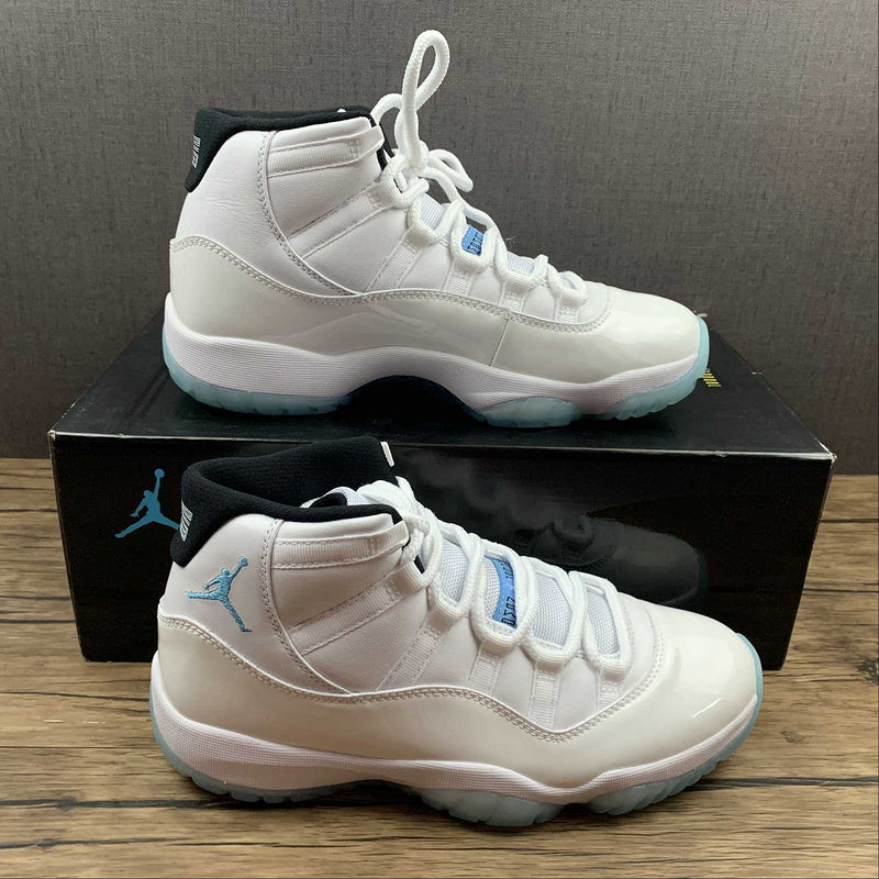 AIR JORDAN 11 RETRO 2014 WHITE/WHITE/LEGEND BLUE - Phantom Kicks
