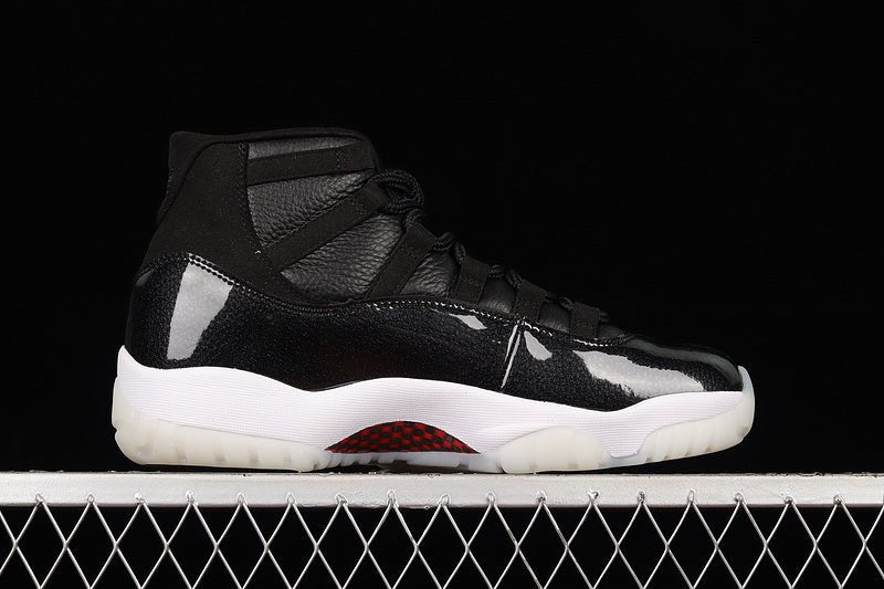 AIR JORDAN 11 RETRO 72-10 BLACK/BLACK/VARSITY RED - Phantom Kicks