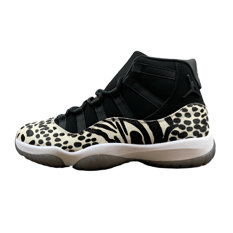 AIR JORDAN 11 RETRO ANIMAL INSTINCT BLACK/RED-SAIL-WHITE - Phantom Kicks