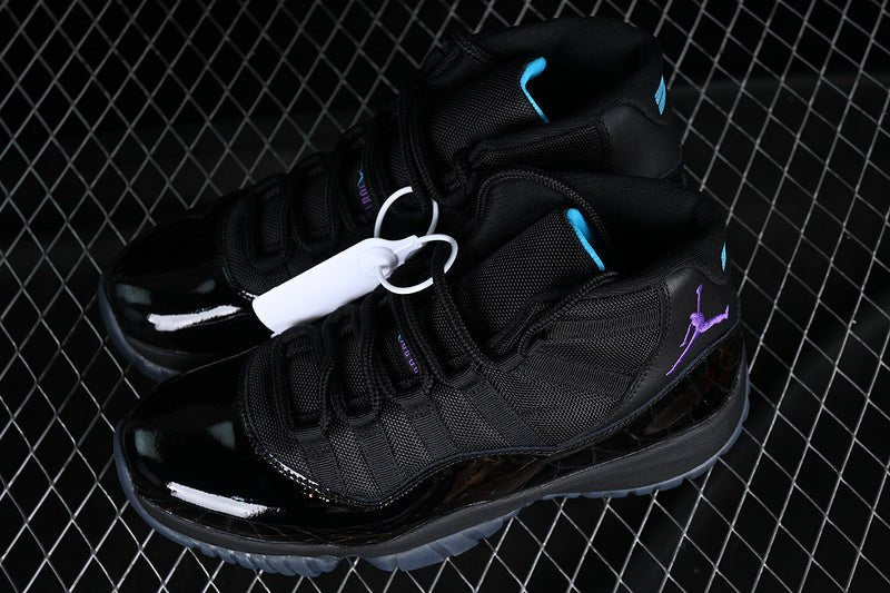 AIR JORDAN 11 RETRO BLACK/GAMMA BLUE-VARSITY MAIZE - Phantom Kicks