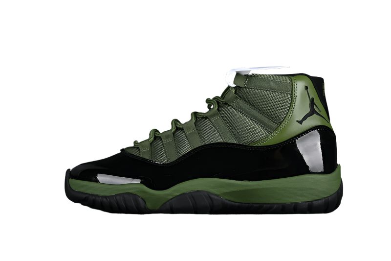 AIR JORDAN 11 RETRO BLACK/GREEN - Phantom Kicks