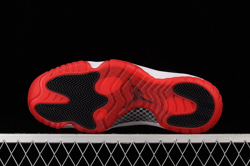 AIR JORDAN 11 RETRO LOW BRED BLACK/TRUE RED/WHITE - Phantom Kicks
