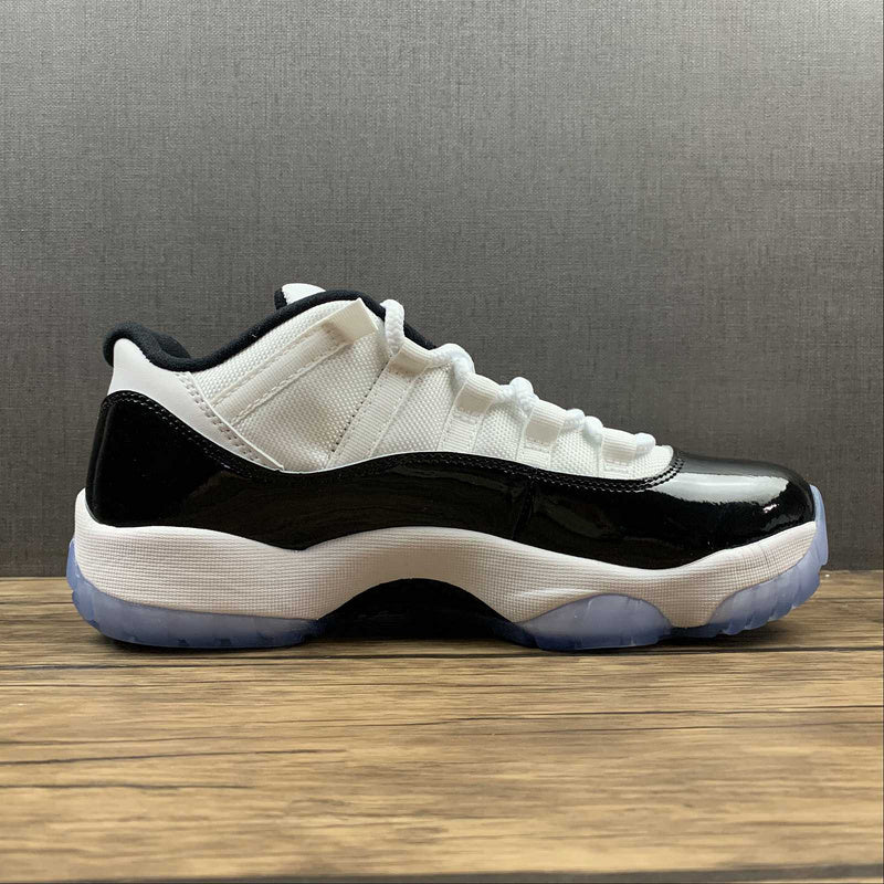 AIR JORDAN 11 RETRO LOW CONCORD WHITE/BLACK - Phantom Kicks