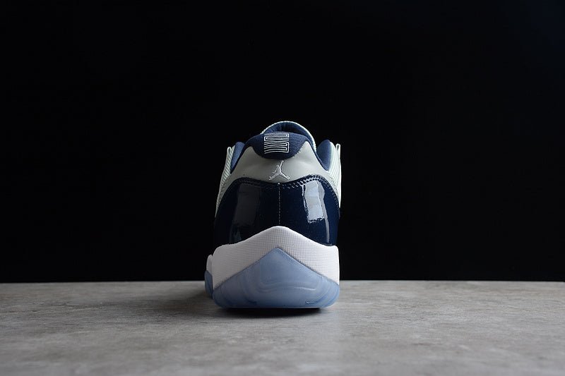 AIR JORDAN 11 RETRO LOW GEORGETOWN GREY MIST/WHITE-MIDNIGHT NAVY - Phantom Kicks