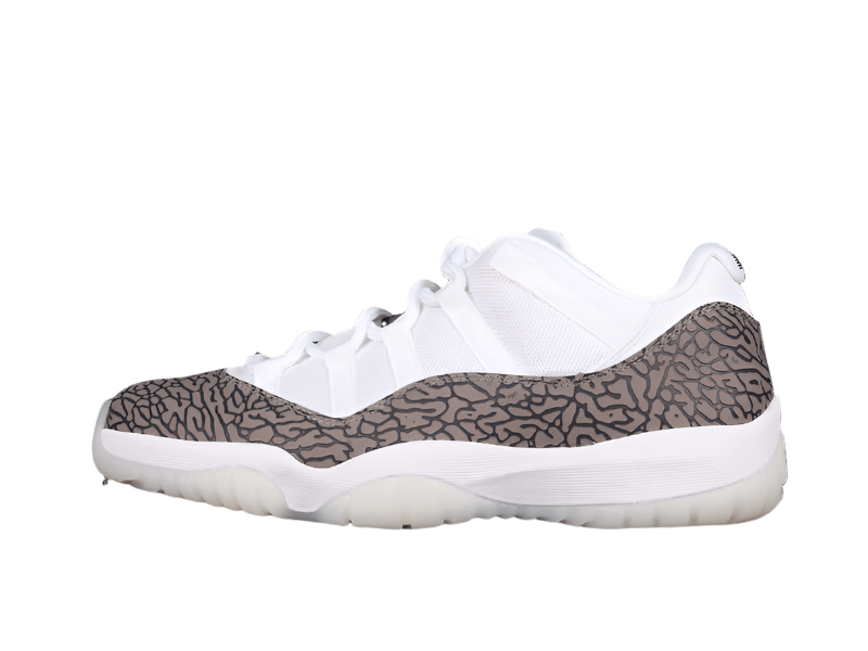 AIR JORDAN 11 RETRO LOW WHITE/UNIVERSITY BLUE - Phantom Kicks