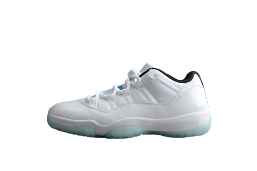 AIR JORDAN 11 RETRO LOW WHITE/WHITE/BLACK/LEGEND BLUE - Phantom Kicks