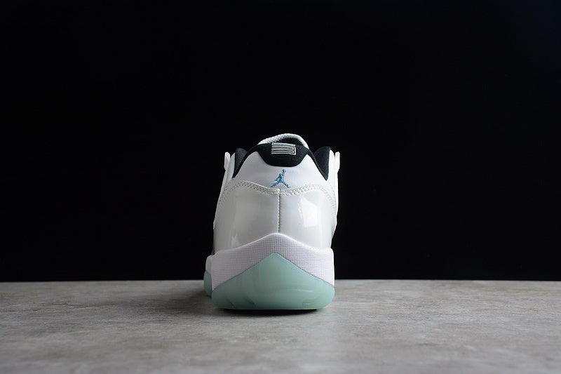 AIR JORDAN 11 RETRO LOW WHITE/WHITE/BLACK/LEGEND BLUE - Phantom Kicks