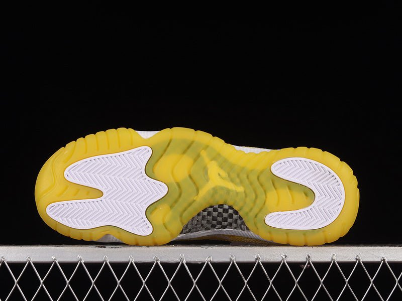 AIR JORDAN 11 RETRO LOW YELLOW SNAKESKIN WHITE - Phantom Kicks
