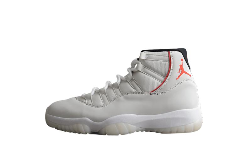 AIR JORDAN 11 RETRO PLATINUM TINT/SAIL-UNIVERSITY RED - Phantom Kicks
