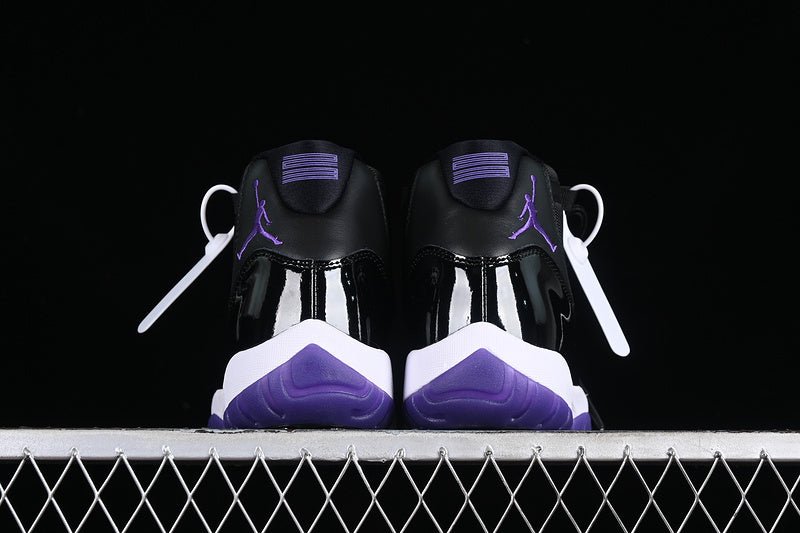 AIR JORDAN 11 RETRO WHITE/BLACK/PURPLE - Phantom Kicks