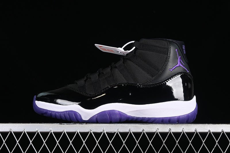 AIR JORDAN 11 RETRO WHITE/BLACK/PURPLE - Phantom Kicks