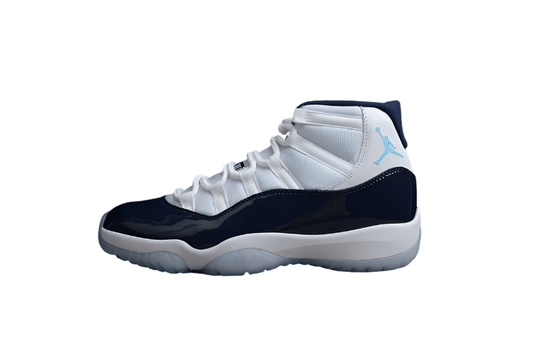 AIR JORDAN 11 RETRO WIN LIKE 82 WHITE/MIDNIGHT NAVY-UNIVERSITY BLUE - Phantom Kicks