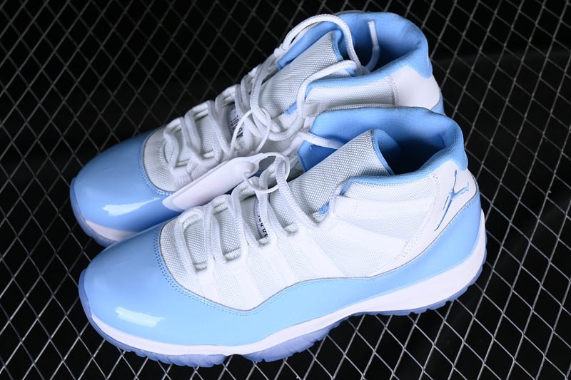 AIR JORDAN 11 UNC AJ11 WHITE/BLUE - Phantom Kicks