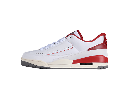 AIR JORDAN 2/3 RETRO WHITE/VARSITY RED/SAIL/CEMENT GREY - Phantom Kicks