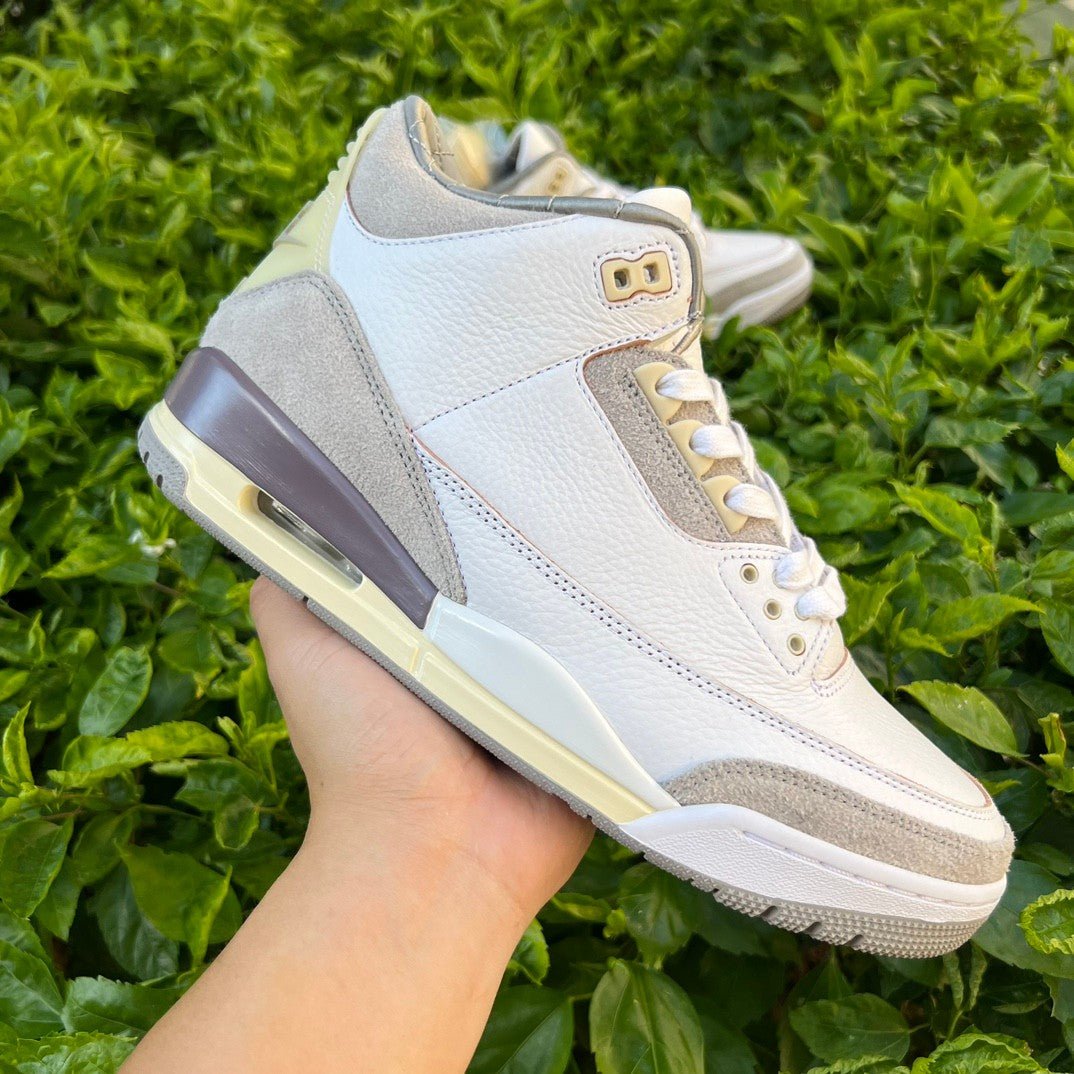 Air Jordan 3 A Ma Maniere Sail/Medium Grey - Phantom Kicks