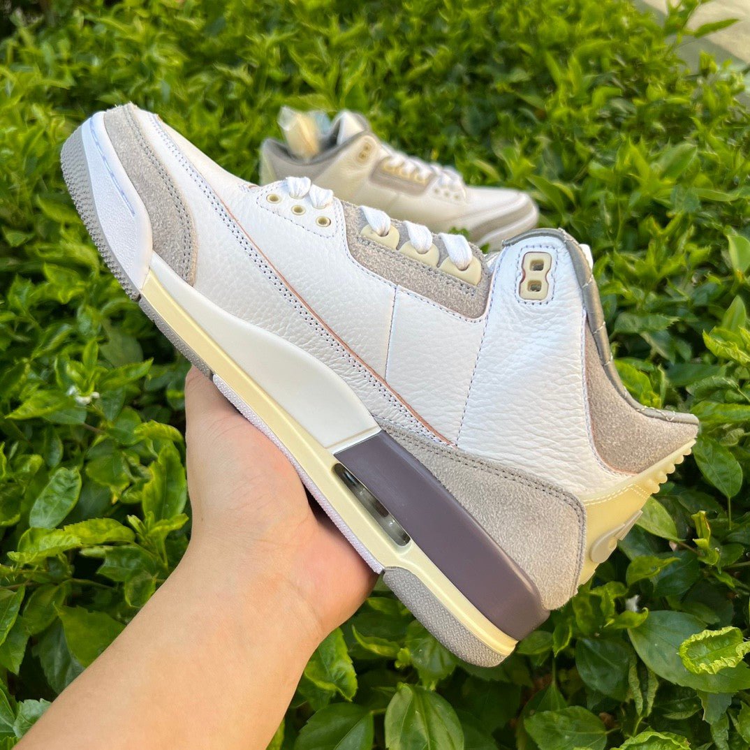 Air Jordan 3 A Ma Maniere Sail/Medium Grey - Phantom Kicks