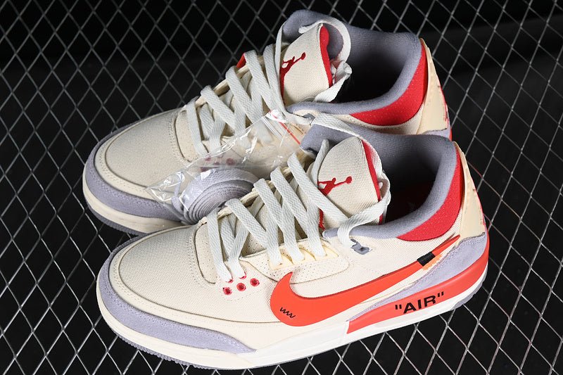 AIR JORDAN 3 CO-BRANDING GREY/ORANGE/YELLOW - Phantom Kicks