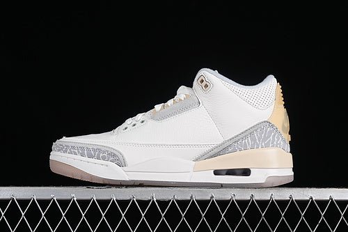 AIR JORDAN 3 CRAFT IVORY IVORY/GREY MIST/CREAM - Phantom Kicks