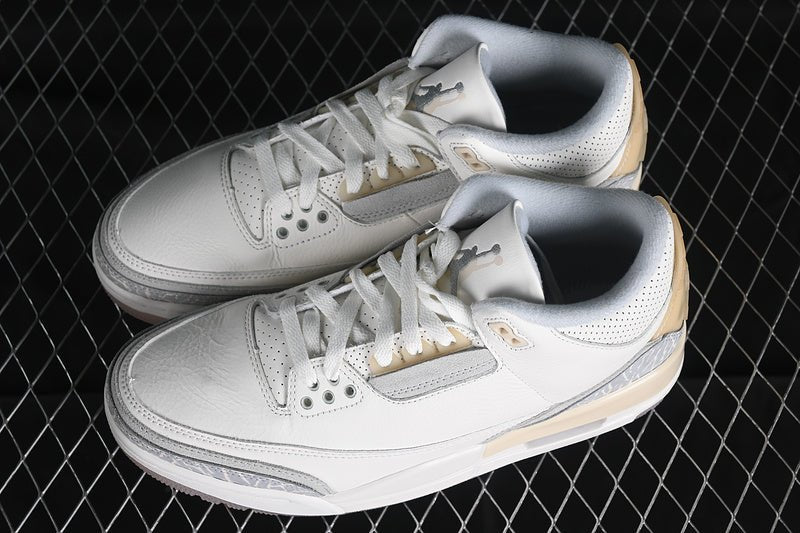 AIR JORDAN 3 CRAFT IVORY IVORY/GREY MIST/CREAM - Phantom Kicks